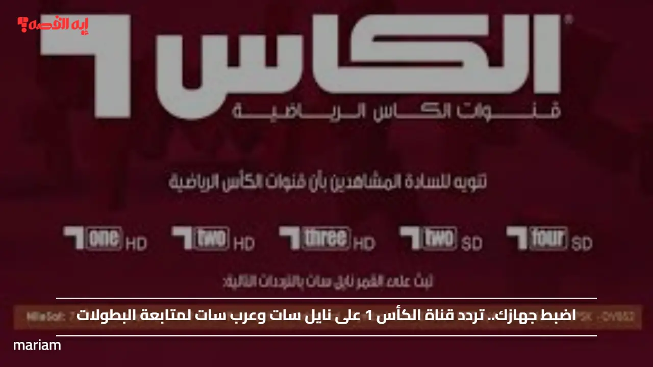 اضبط جهازك.. تردد قناة الكأس 1 على نايل سات وعرب سات لمتابعة البطولات